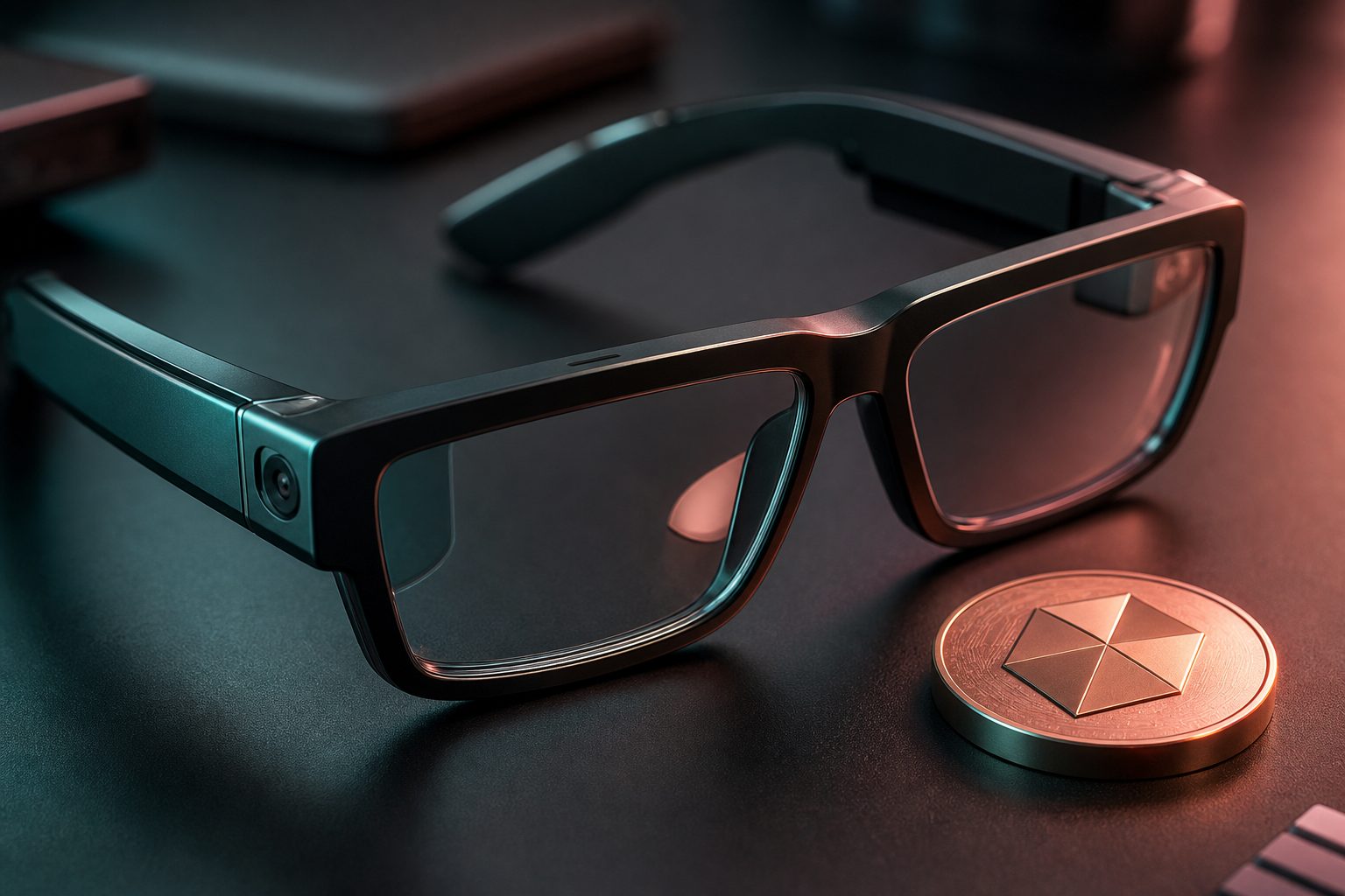 Smart glasses and reward token